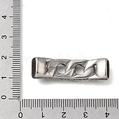 304 Stainless Steel Slide Charms&nbsp;STAS-F356-10P-03