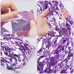 Plastic Foil Fringe Curtains&nbsp;AJEW-WH0314-685