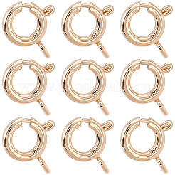 20Pcs Brass Spring Ring Clasps&nbsp;KK-BBC0027-68B-G