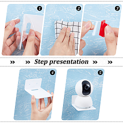 Acrylic Wall Mounted Display Stands&nbsp;ODIS-WH0038-45B