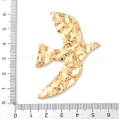 Hammered 304 Stainless Steel Pendants&nbsp;STAS-K317-01G