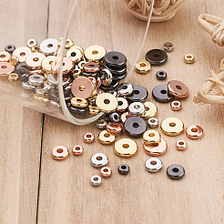 120Pcs 12 Style Brass Spacer Beads&nbsp;KK-CD0001-17