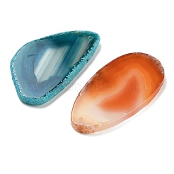 Natural Agate Slices Pendants&nbsp;G-G517-M24