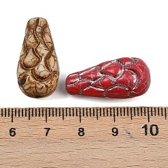 Czech Pressed Glass Beads&nbsp;GLAA-I061-03