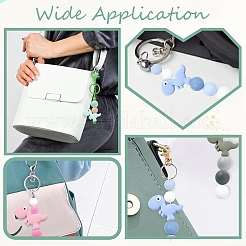47Pcs 7 Styles Cartoon Silicone Beads&nbsp;FIND-YW0010-39A