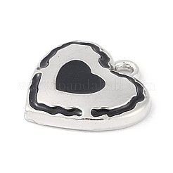 Rack Plating Alloy Enamel Charms&nbsp;PALLOY-F018-13P-01