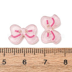 2-Hole Printed Transparent Resin Buttons&nbsp;RE-CBA3C89-07
