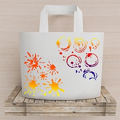 2Pcs 2 Style Custom Acrylic Tie-Dye Template&nbsp;DIY-CP0008-78G