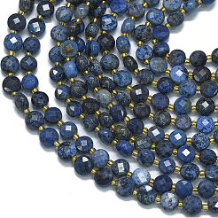 Natural Dumortierite Beads Strands&nbsp;G-K389-B27-01