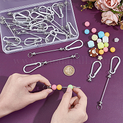 20Pcs Aluminum Climbing Carabiners&nbsp;AJEW-UN0001-93