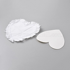 Polyester Blank Embroidery Sew on Cloth Patches&nbsp;PATC-WH0008-253B