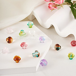 80Pcs 8 Colors Transparent Glass Beads&nbsp;GLAA-CD0001-17