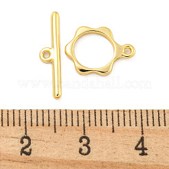 Brass Toggle Clasps&nbsp;KK-A223-07G