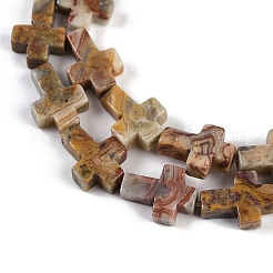 Natural Crazy Agate Beads Strands&nbsp;G-I369-A04-02