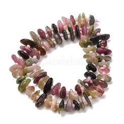 Natural Multicolor Tourmaline Beads Strands&nbsp;G-D110-I02-01
