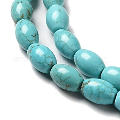 Natural Howlite Beads Strands&nbsp;G-C025-08