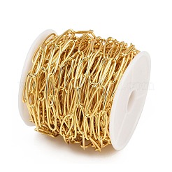 Brass Paperclip Chains&nbsp;CHC-P014-04G