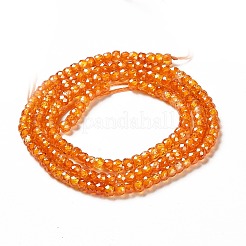 Cubic Zirconia Bead Strands&nbsp;ZIRC-G001-01A