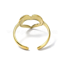 Ion Plating(IP) 304 Stainless Steel Open Cuff Ring&nbsp;RJEW-L109-043G