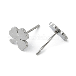 Tarnish Resistant Unisex 304 Stainless Steel Stud Earrings&nbsp;EJEW-E254-05P