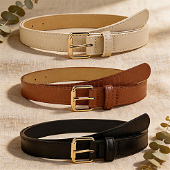 3Pcs 3 Colors PU Leather Waist Belts&nbsp;AJEW-CL0005-95