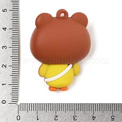 Cartoon Duckling Plastic Pendants&nbsp;LS-FIND-R100-03A