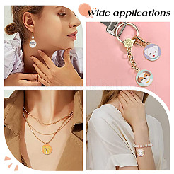 18Pcs 9 Style Alloy Enamel Pendants&nbsp;ENAM-SC0002-92