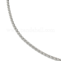 Non-Tarnish 304 Stainless Steel Serpentine Chain Bracelets&nbsp;BJEW-D020-01P