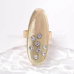 Alloy & Crystal Rhinestone Finger Rings&nbsp;WG04AAB-01