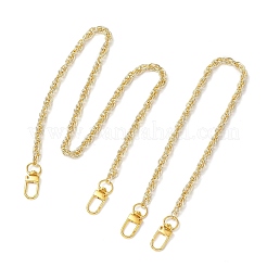 2Pcs 2 Sizes Brass Rope Chain Bag Extension Chains&nbsp;FIND-JF00172