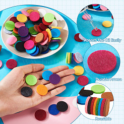 102Pcs 17 Colors Fibre Perfume Pads&nbsp;FABR-TA0001-01