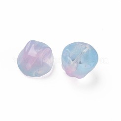 Two Tone Transparent Spray Painted Glass Beads&nbsp;X-GLAA-Q092-06-C03