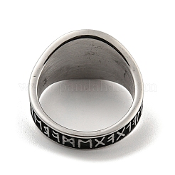 304 Stainless Steel Ring&nbsp;RJEW-B055-04AS-13