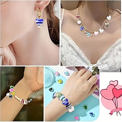 Handmade Lampwork Beads Strands&nbsp;LAMP-YW0002-02A