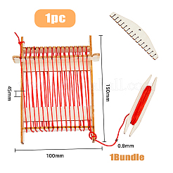 DIY Wooden Loom Kits&nbsp;DIY-WH0502-06