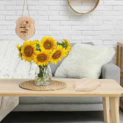 4Pcs Wooden Display Pedestals&nbsp;ODIS-FG0002-06B