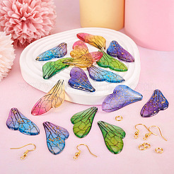 Butterfly Wing Earring Making Kit&nbsp;DIY-TA0005-11