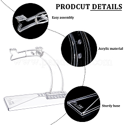 ABS Plastic Aircraft Model Display Stands&nbsp;ODIS-WH0002-92