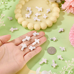 20Pcs 2 Styles Natural Howlite Beads&nbsp;G-TA0002-85