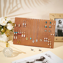 Wooden Earring Display Stands&nbsp;EDIS-WH0016-065