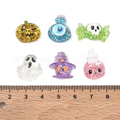 Halloween Transparent Resin Cabochons&nbsp;RE-CBA1EFB-01