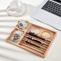 Silicone Watch Display Stands and Bamboo Watch Strap Organizer Tray&nbsp;ODIS-OC0001-85