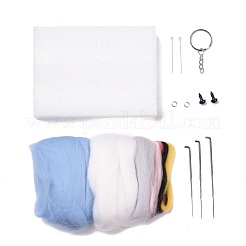 Penguin Keychain Needle Felting Kit&nbsp;DIY-I094-07