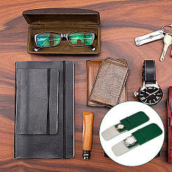 2Pcs Rectangle PU Imitation Leather Single Watch Storage Bag&nbsp;AJEW-GO0001-85C
