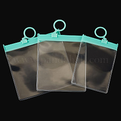24Pcs 3 Styles Transparent EVA Resealable Bags with Rings&nbsp;ABAG-TA0002-27