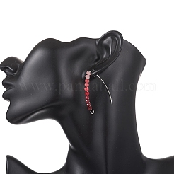 Natural Malaysia Jade Earring Hooks&nbsp;EJEW-JE06887-01