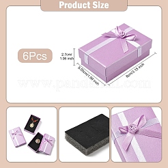 6Pcs Cardboard Paper Jewelry Set Boxes&nbsp;AJEW-YW0001-35F