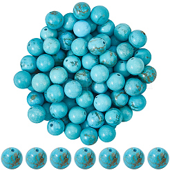 120Pcs Natural Magnesite Beads Strands&nbsp;G-PA0001-34