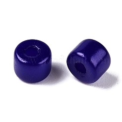 Opaque Baking Paint Glass Seed Beads&nbsp;SEED-T008-02V