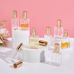 30Pcs Glass with PP Plastic Perfume Spray Bottles&nbsp;AJEW-GA0009-21